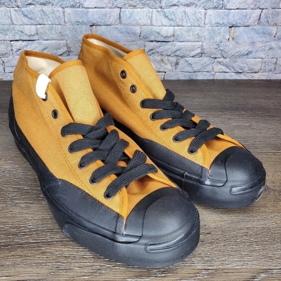 New Converse Jack Purcell Chukka Mid A$AP Nast Pumpkin Spice - Black - Picture 2 of 7